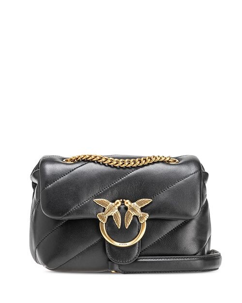 

Сумка через плечо Mini Love Puff PINKO, цвет Black