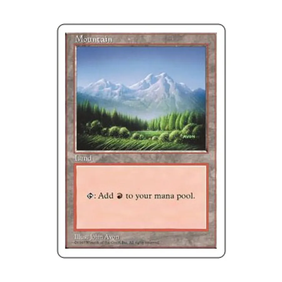 

CCG Гора - Вер. 2 (С), MTG - 5th Edition