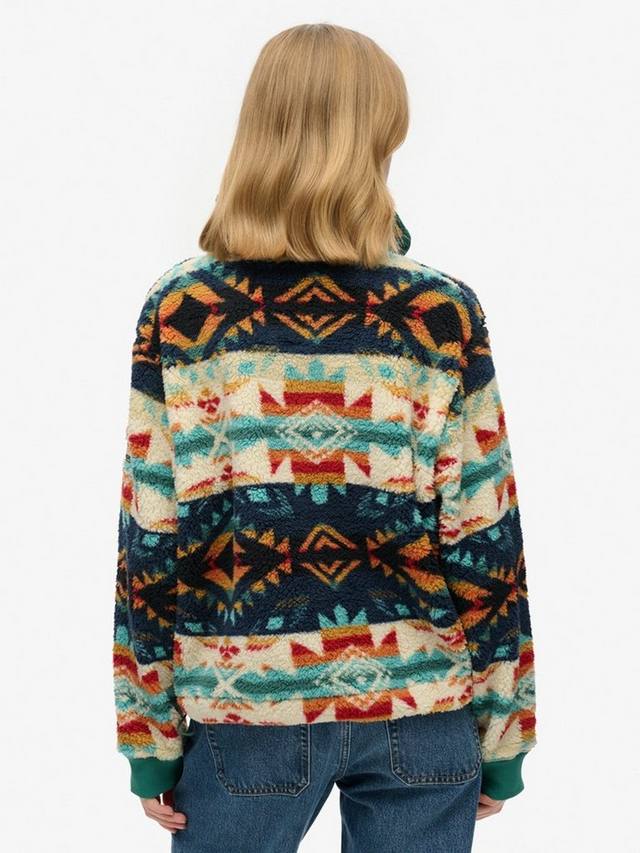 Супермягкий джемпер хенли с принтом Superdry, Nava Quilt Print — фото 2