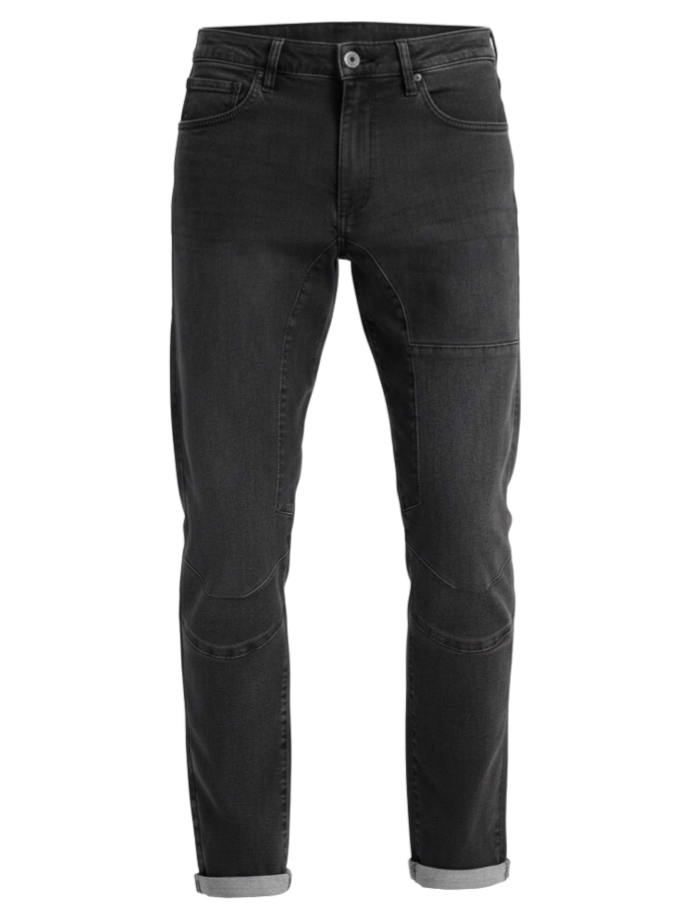 

Ombre Черные сужающиеся джинсы