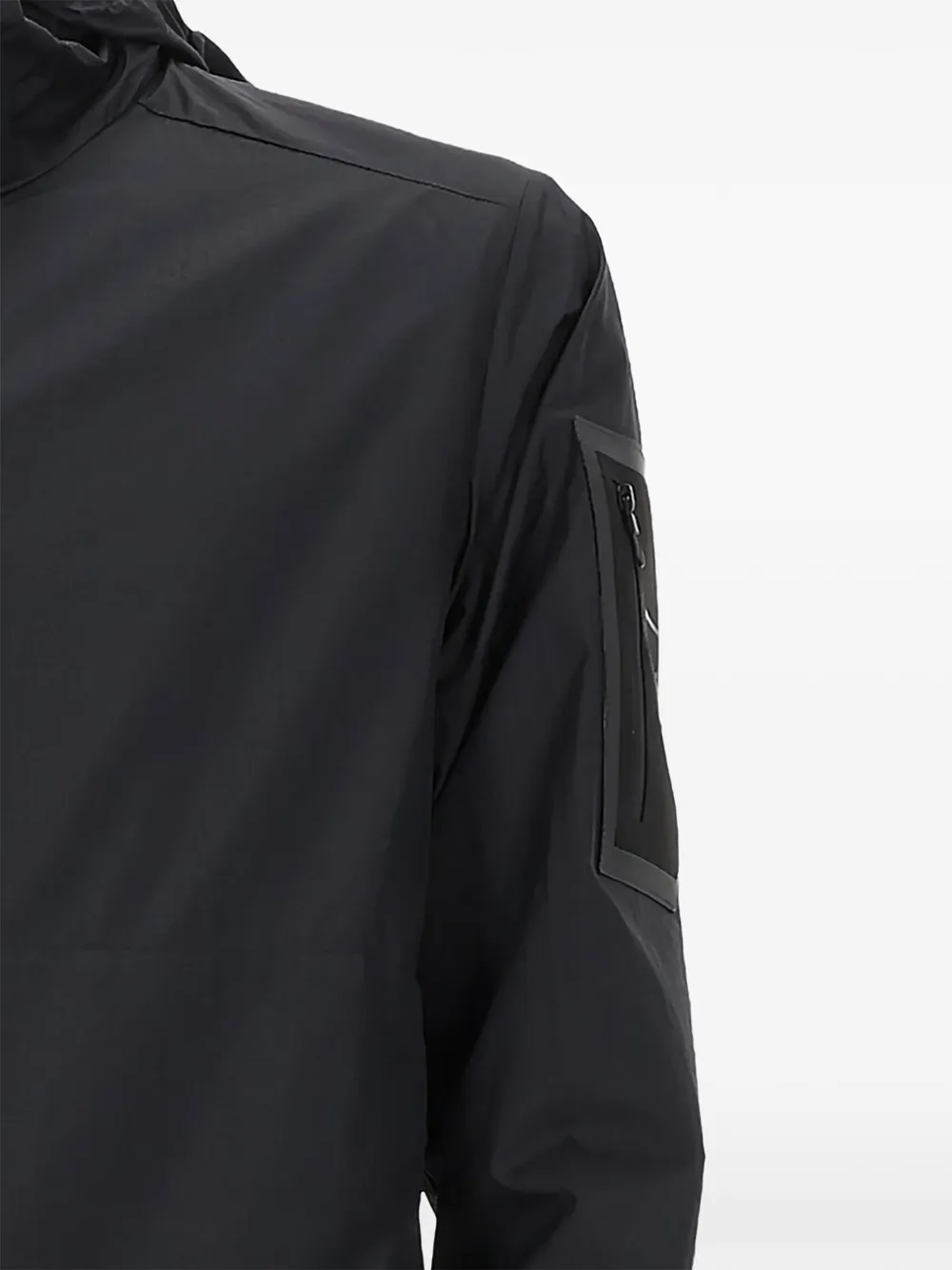 

Куртка с капюшоном на молнии BOSS, черный