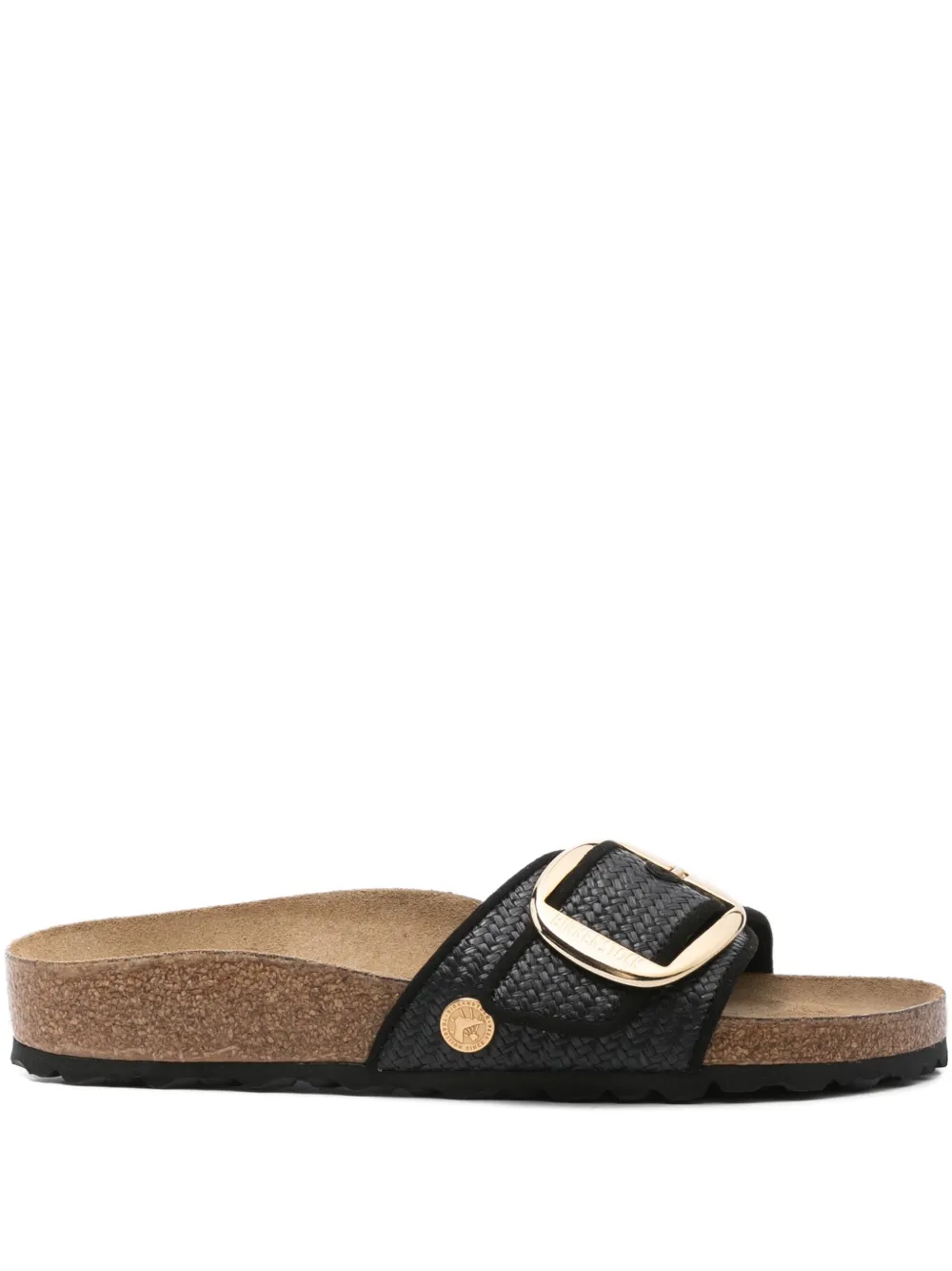 Сандалии Madrid с пряжками BIRKENSTOCK, черный