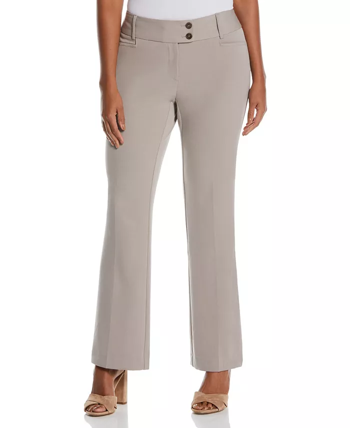 

Брюки Boot Cut для миниатюрных фигур Rafaella, серый