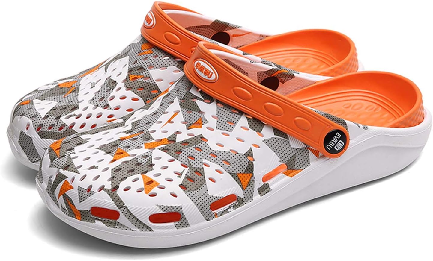 

Сабо унисекс для взрослых Herren Damen Leichte Eva Cerythrina, оранжевый