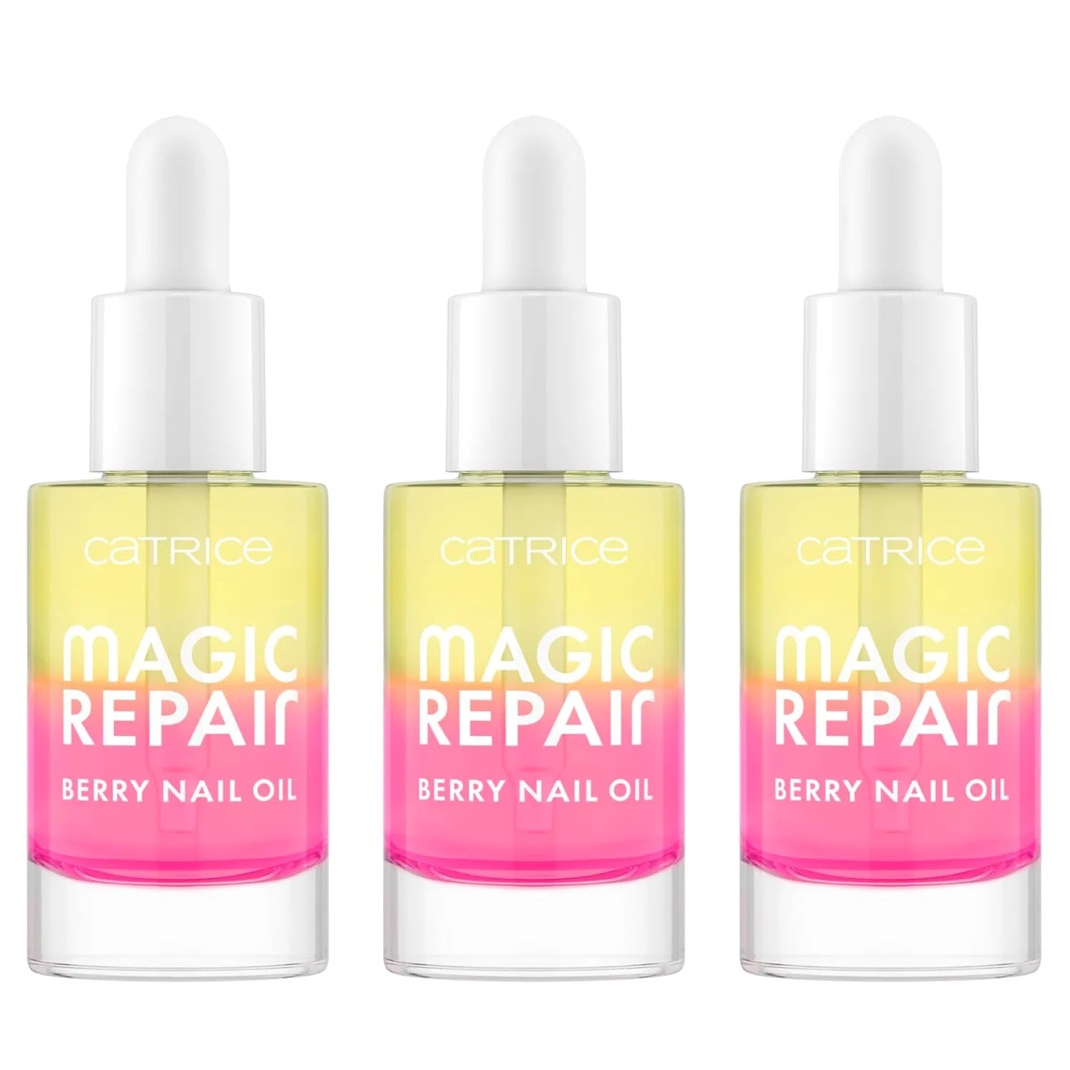 Масло для ногтей «Magic Repair Berry» 3х8 мл от Catrice Catrice