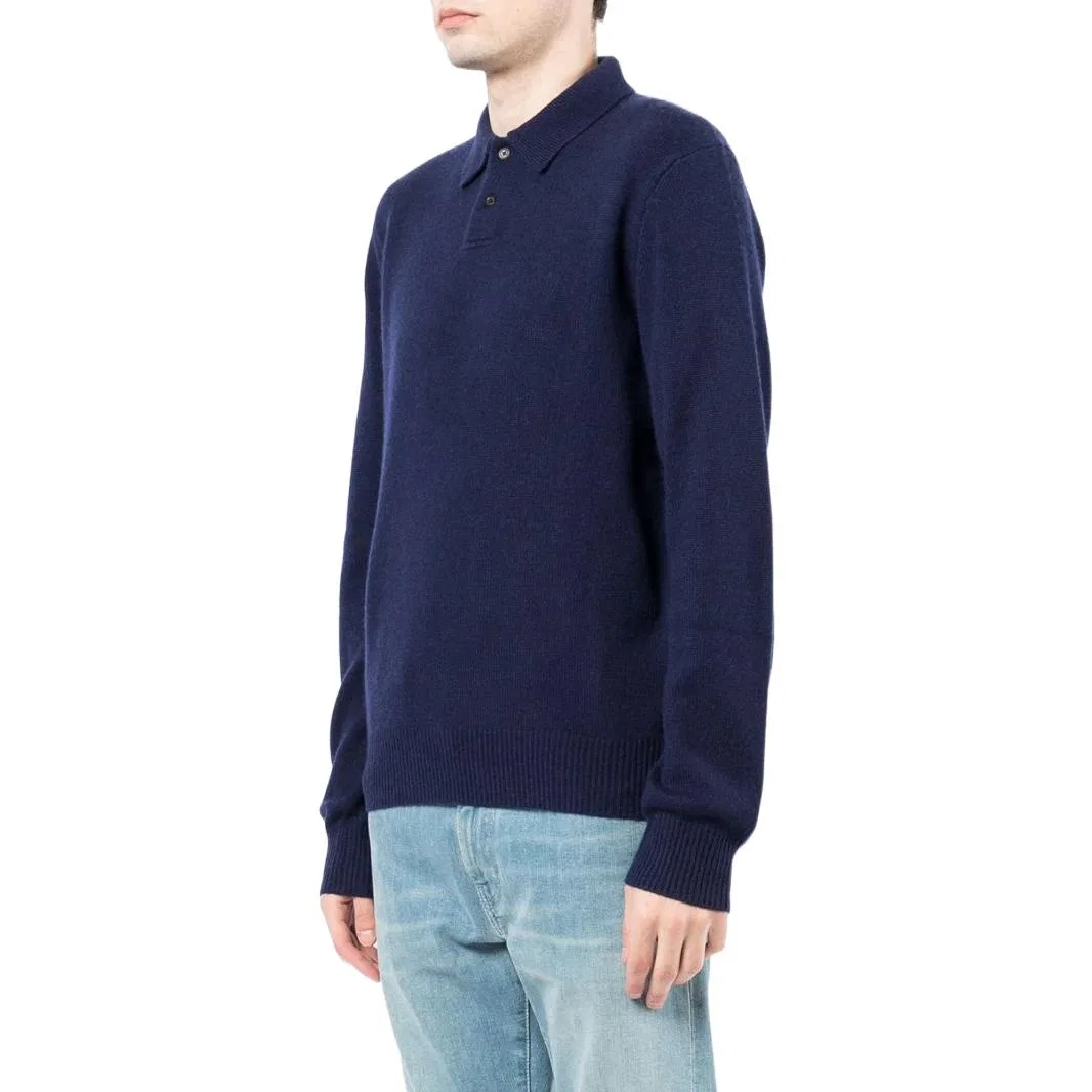 Свитер из кашемира FW22 Men's Blue Polo Ralph Lauren — фото 3