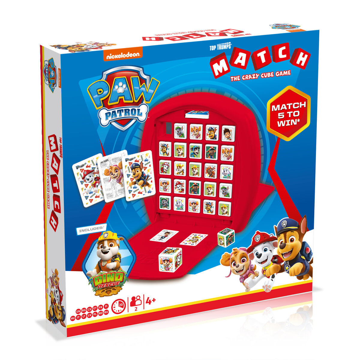 

Матч Щенячий патруль, игра-головоломка, выигрышные ходы Winning Moves