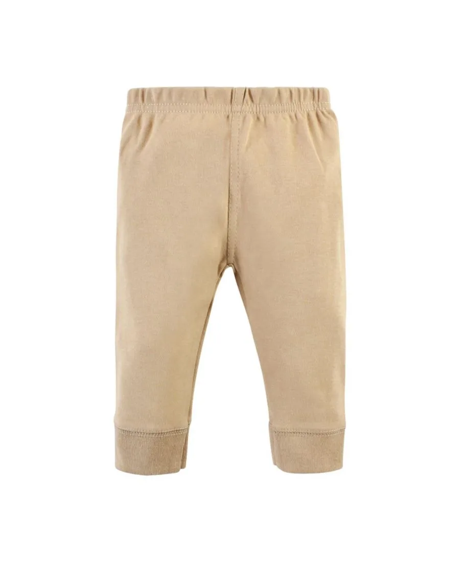 Комплект из двух боди и подходящих по цвету брюк Hudson Baby, Teddy Bears Short Sleeve — фото 4