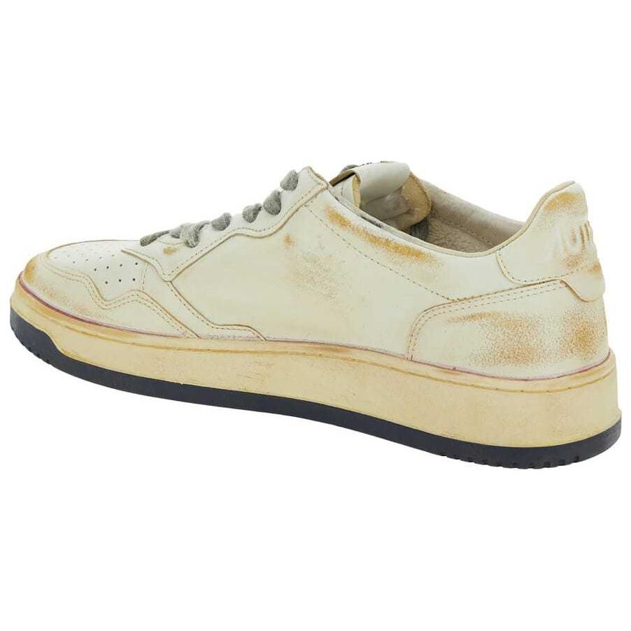 Кроссовки AUTRY Super Vintage Skateboarding Shoes Men Low-top, бежевый — фото 4