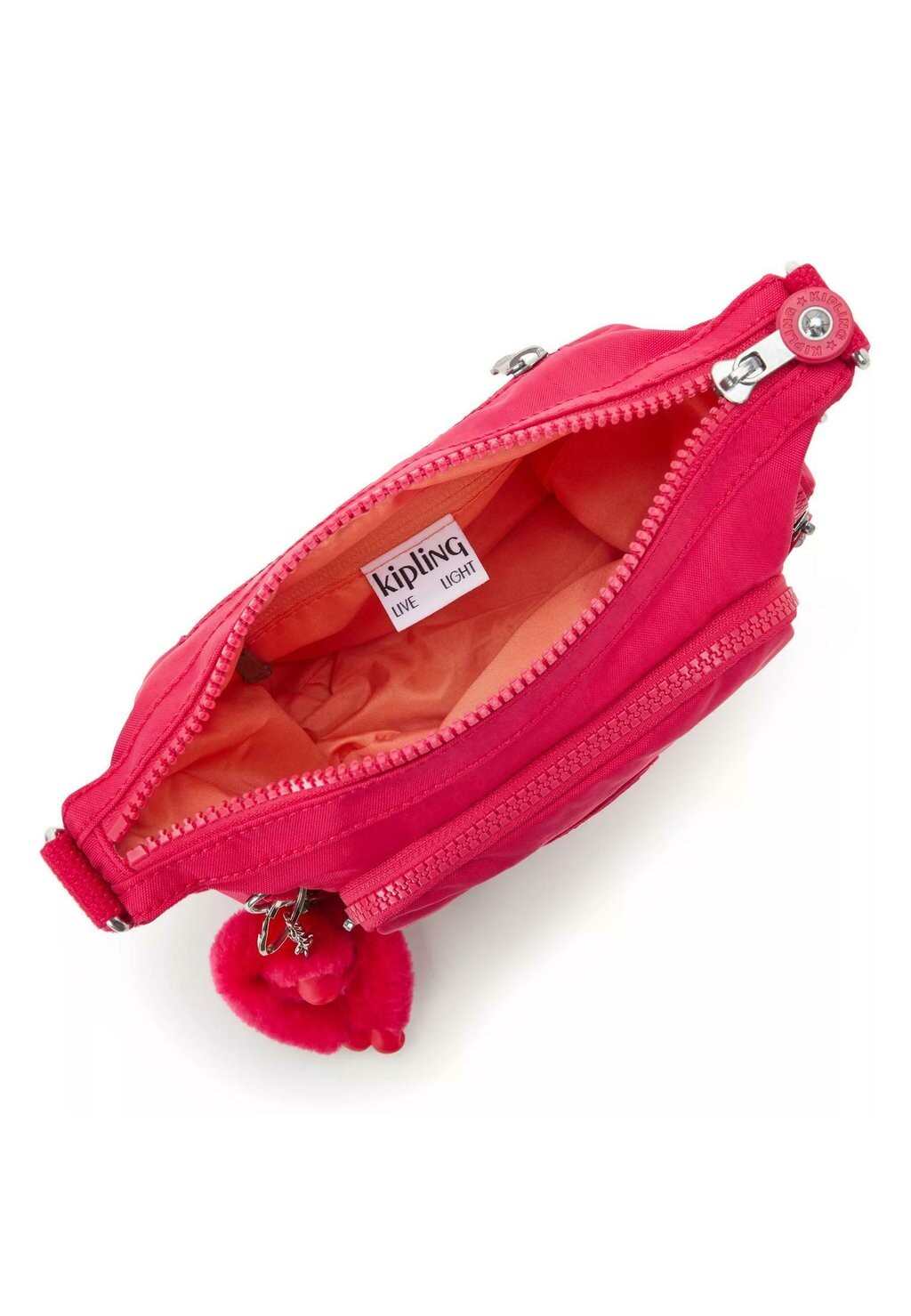 

Сумка через плечо GABBIE MINI Kipling, неон фуксия