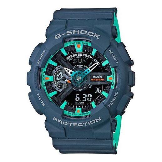 

Часы CASIO G-Shock Analog-Digital 'Blue', синий