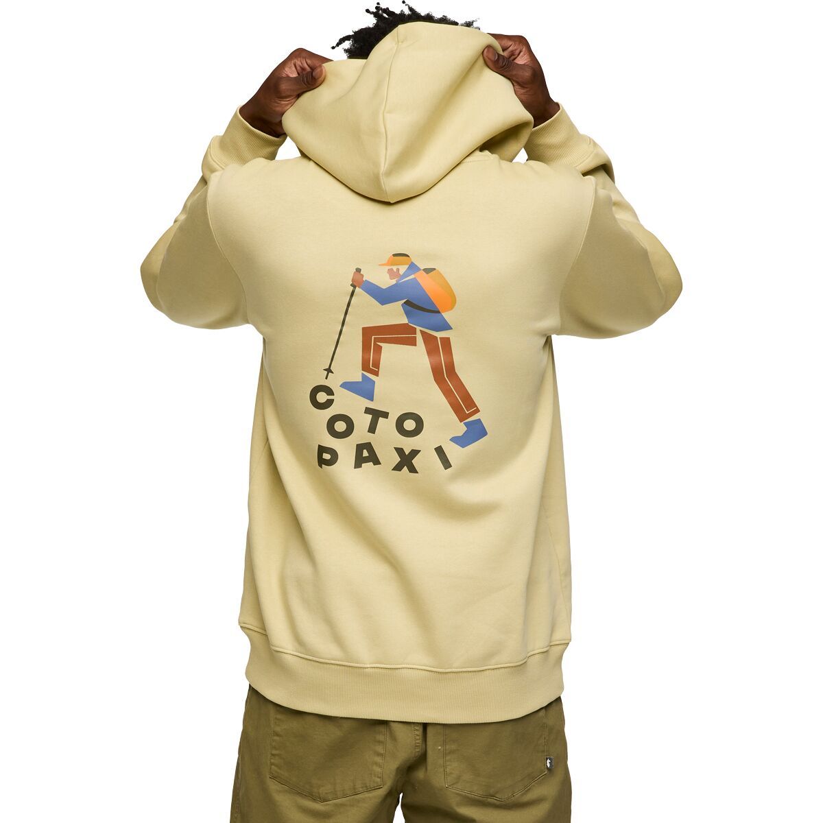 

Худи с капюшоном Up and up Cotopaxi, цвет grain