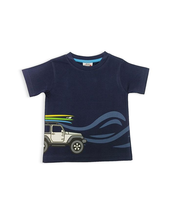 

Футболка Surf Jeep для мальчиков - маленький ребенок Mish Mish, синий
