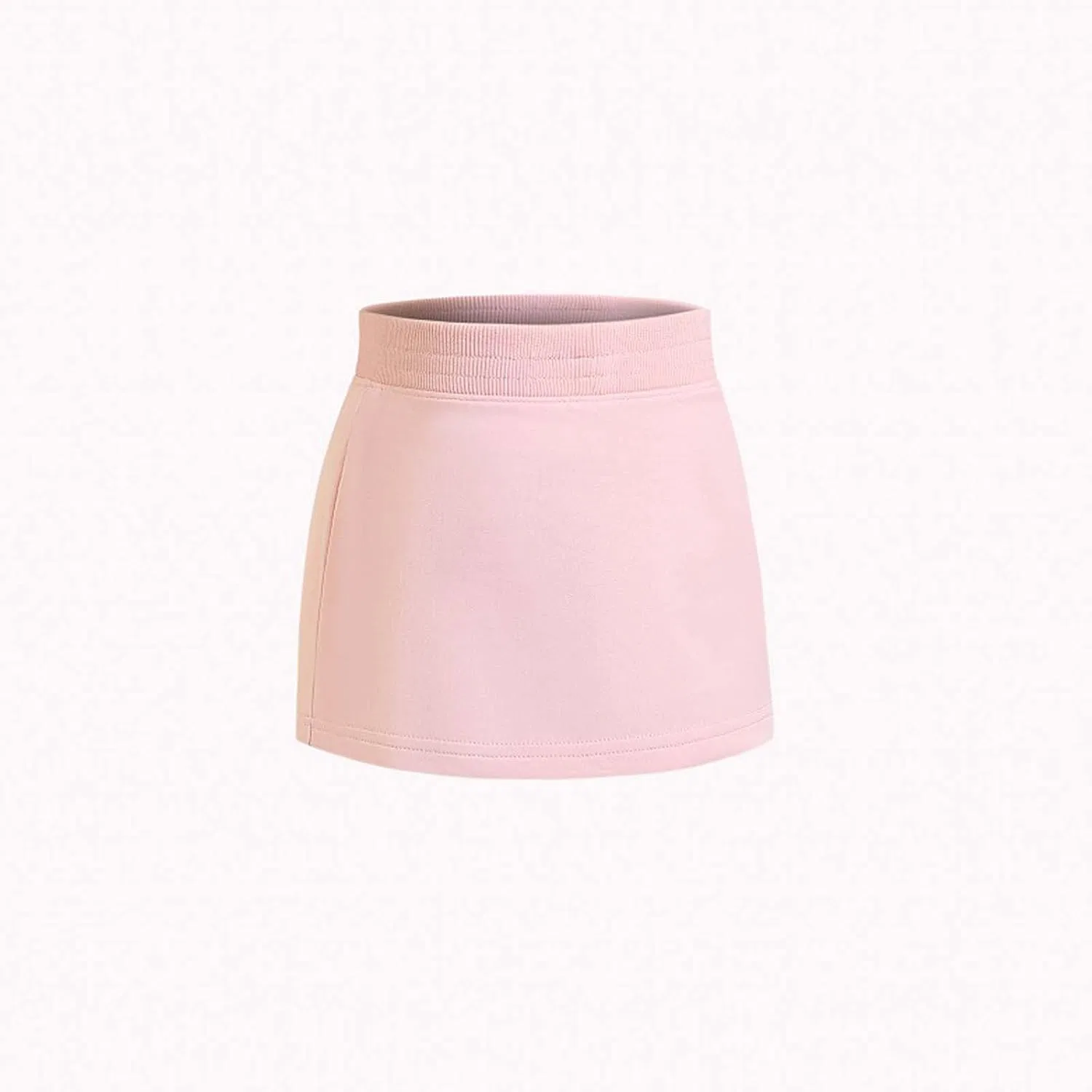 Юбка плиссированная для девочек, высокая талия, A-силуэт, Pink — фото 4