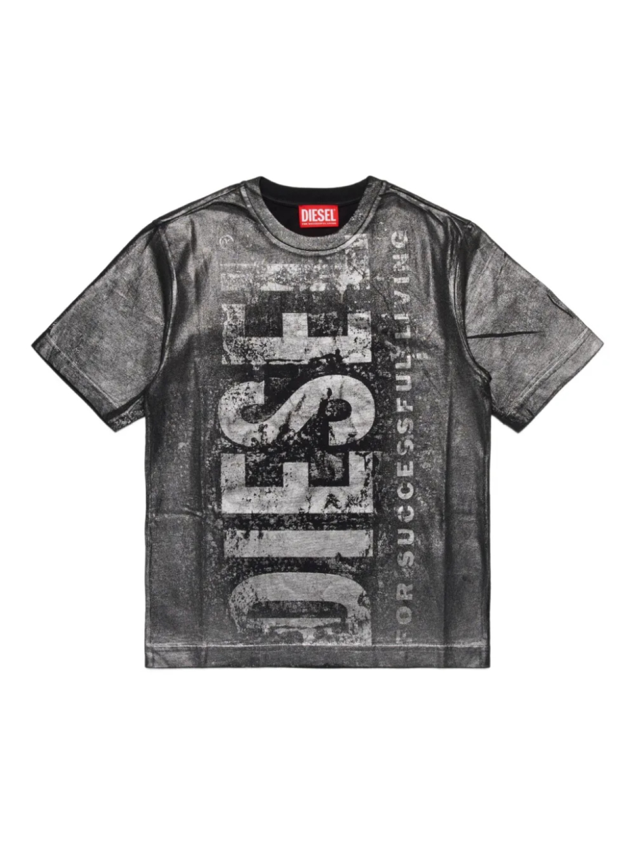 

Diesel Kids базовая футболка, черный