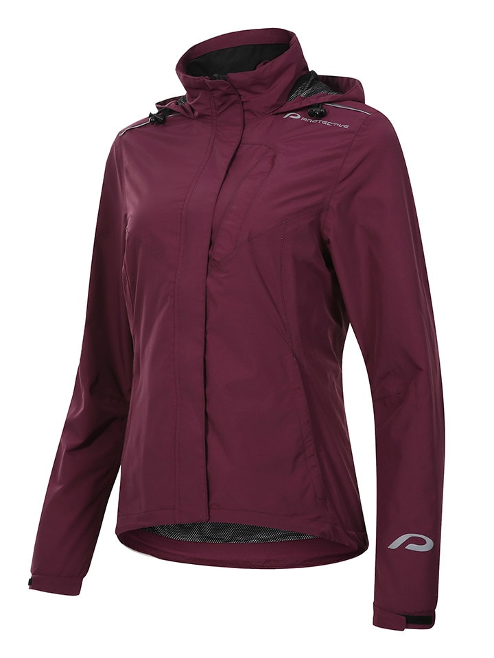 

Protective Красная дождевая куртка