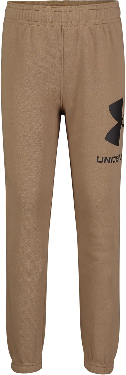 Детские спортивные брюки-джоггеры Under Armour, мягкие и удобные, свободного кроя, Camel Rival Big