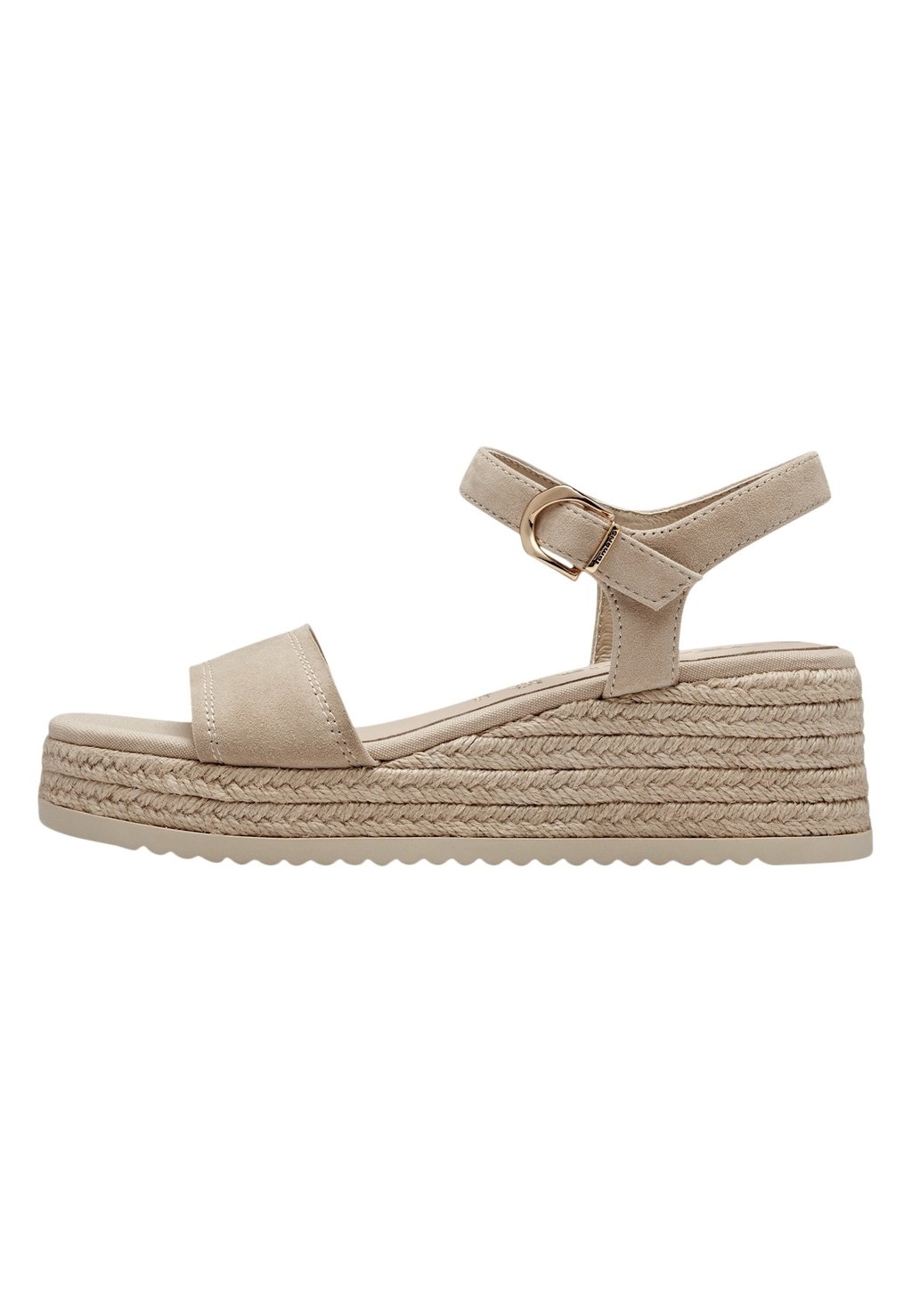 Босоножки на танкетке Espadrilles Tamaris, бежевый