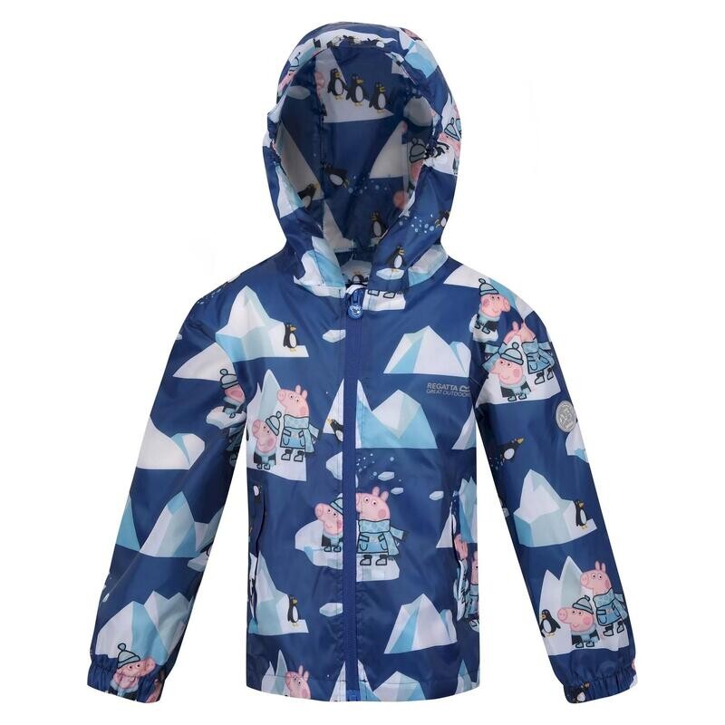 

Детская куртка Regatta, цвет azul mediterráneo/azul celeste