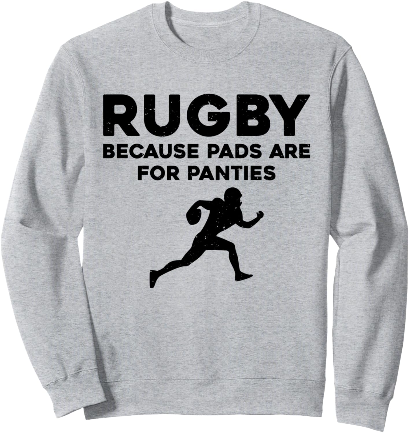 

Прокладки предназначены для трусиков, поэтому регби - Забавная толстовка для регби Funny Rugby Player Funny Rugby Quotes, серый