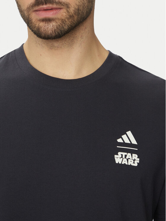 Футболка обычного кроя Star Wars The Mandalorian™ JI5716 Adidas, серый — фото 4