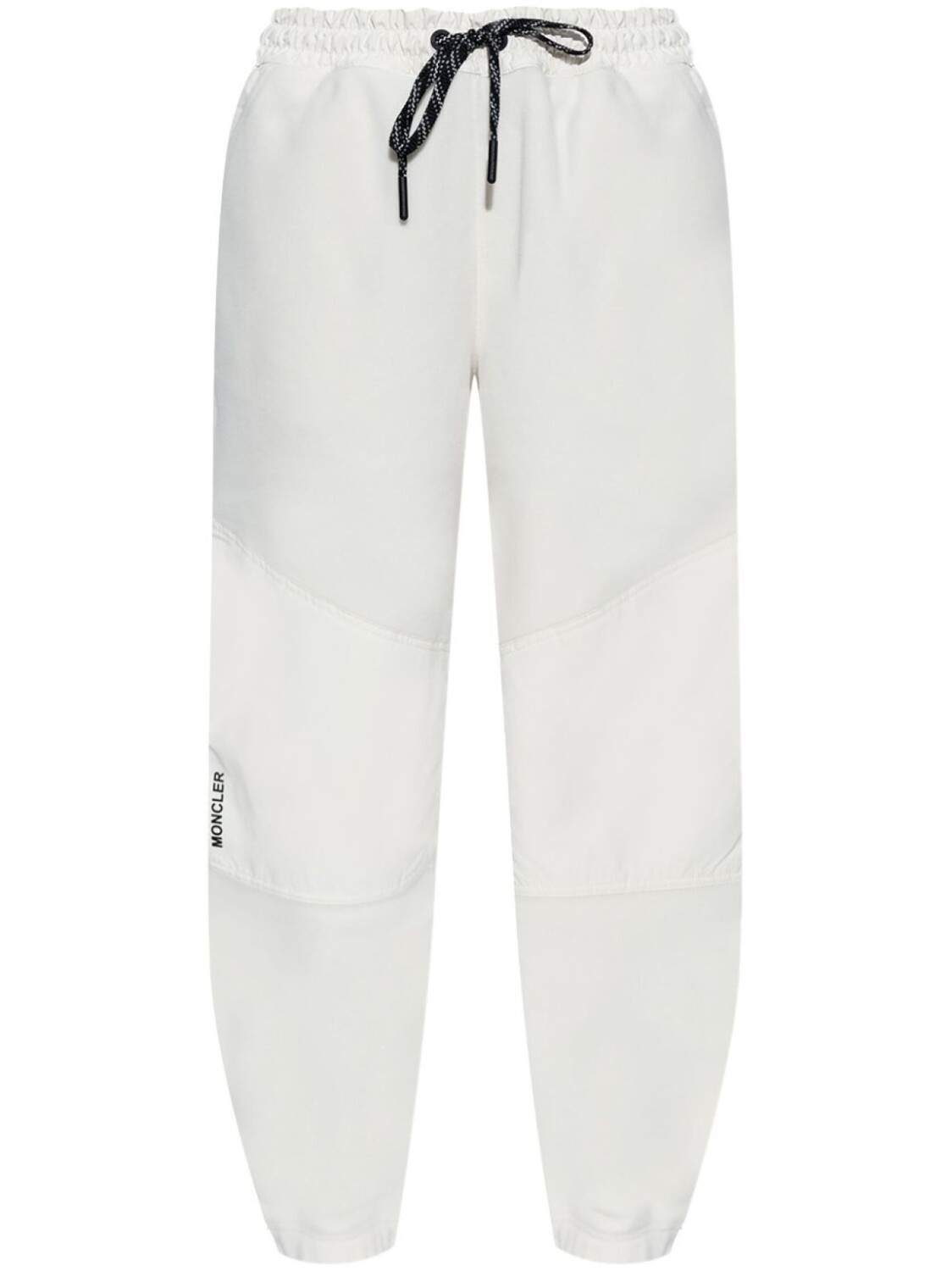 

Moncler Grenoble лыжные брюки с вышитым логотипом, нейтральный цвет