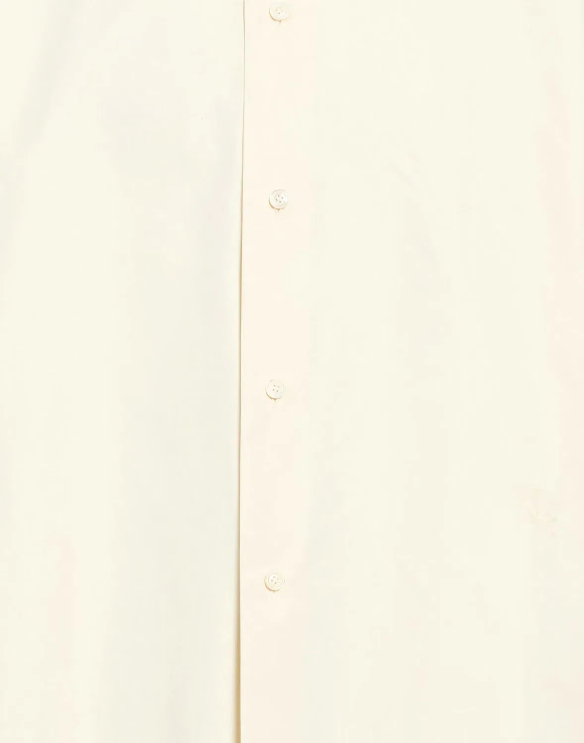 Рубашка Burberry Ivory с вышитым логотипом, мужская, хлопок — фото 4
