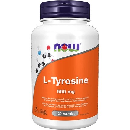 

NOW Foods L-тирозин 500 мг 120 капсул