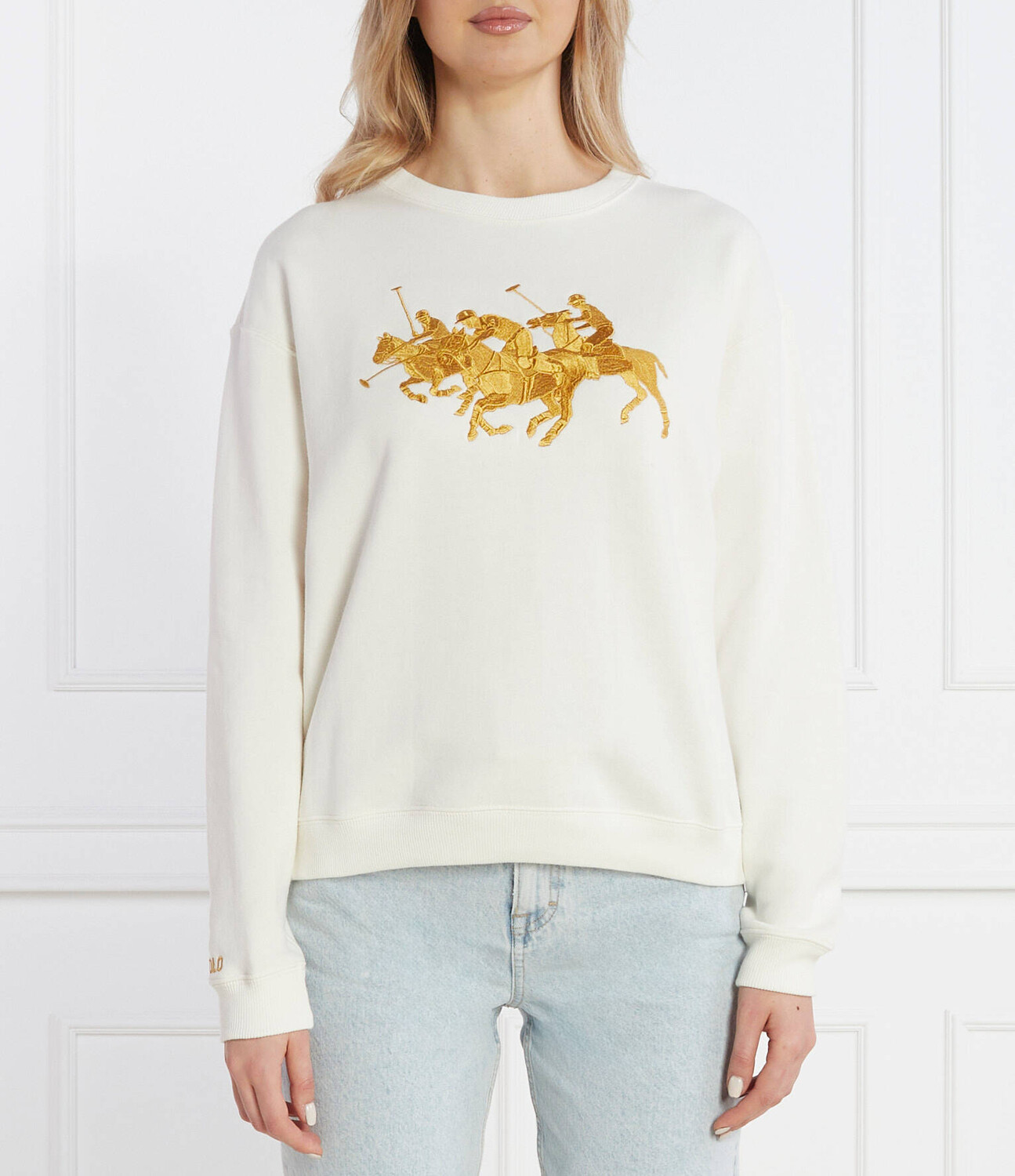 

Толстовка POLO RALPH LAUREN Regular Fit, экрю