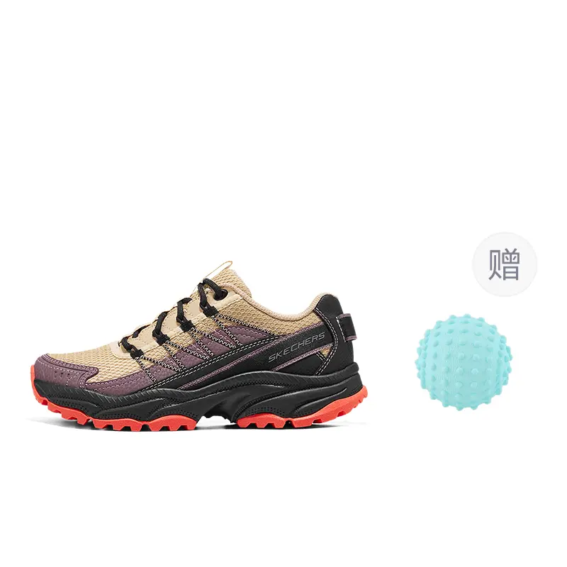 

Skechers Женские низкие походные туфли OUTDOOR бежево-черные - бежево-черные+подарок, цвет Beige Black+Giveaway