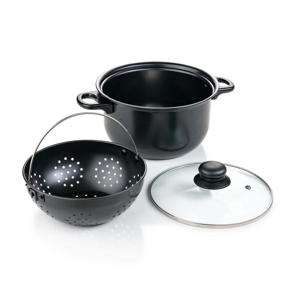 

Набор кастрюль Genius World's Greatest Pot (3 части) с ситечком, кастрюля диаметром 20 см; А24654