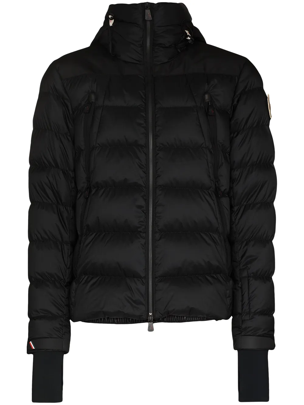 

Пуховик Camurac с капюшоном Moncler Grenoble, черный