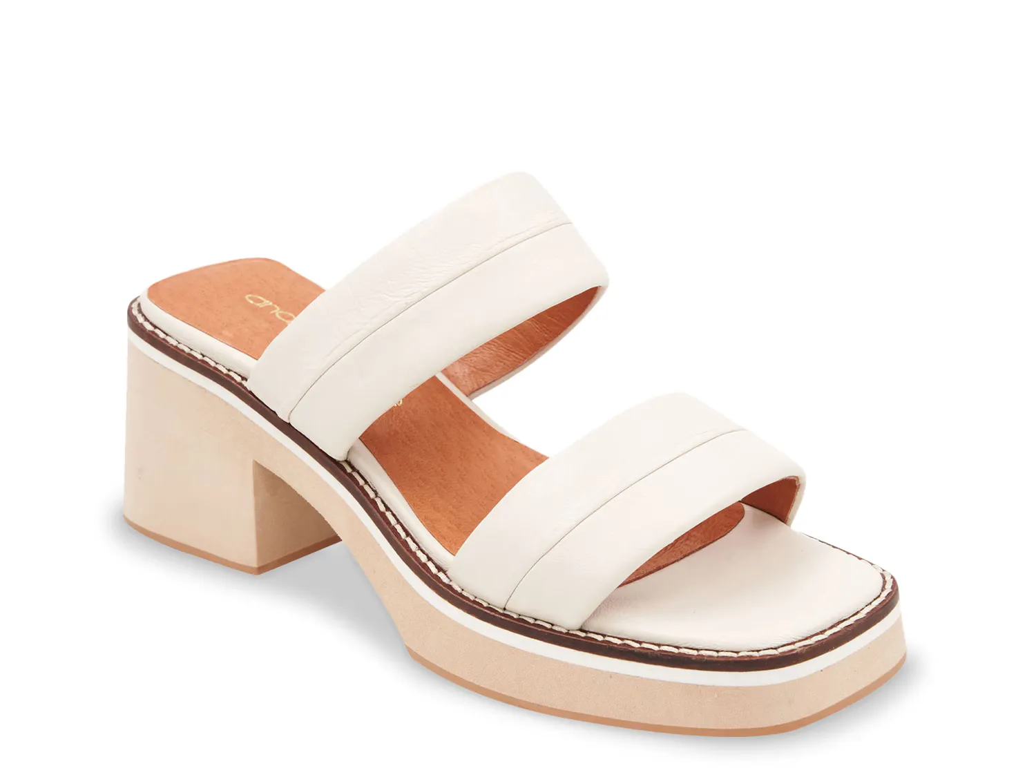 

Сандалии Layla Platform Sandal Andre Assous, цвет cream