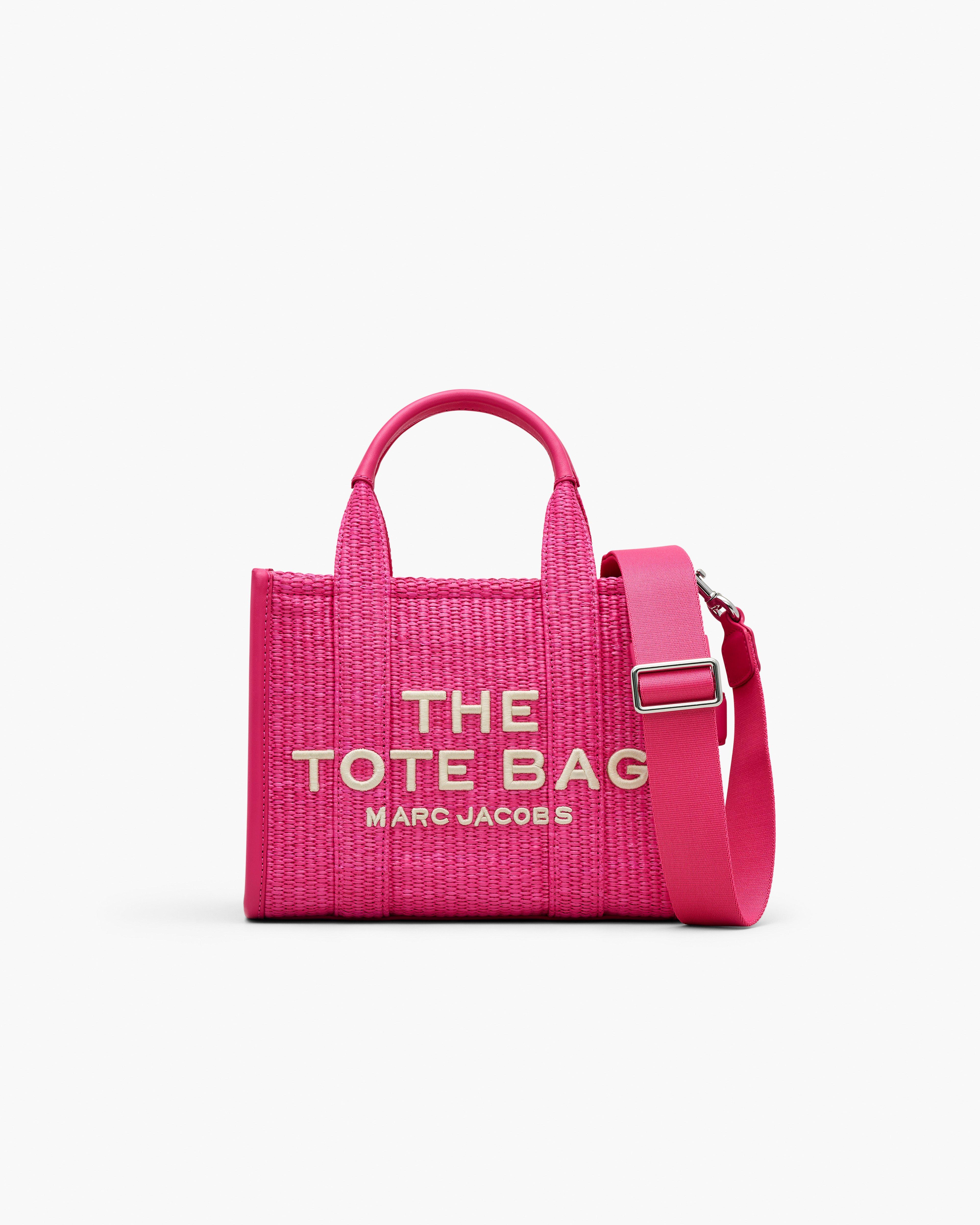 

Маленькая плетеная сумка-тоут Marc Jacobs, розовый