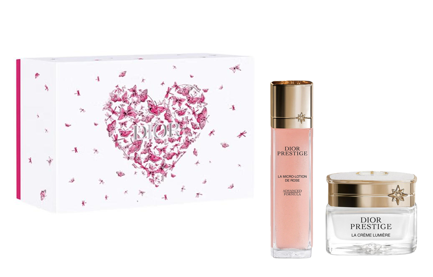 

Цветочный секрет тонер набор для ухода за кожей успокаивающий увлажняющий 150мл+50мл DIOR