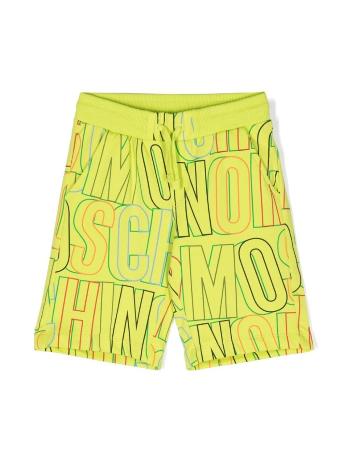 

Moschino Kids шорты с логотипом, зеленый
