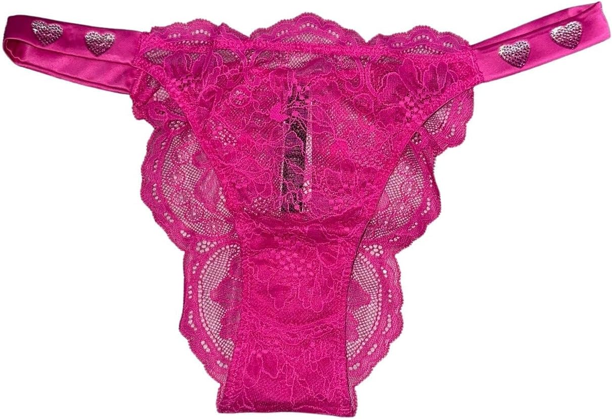

Victoria's Shine Strap Very Sexy Lace бразильские трусики, цвет Fuschia Victoria's Secret