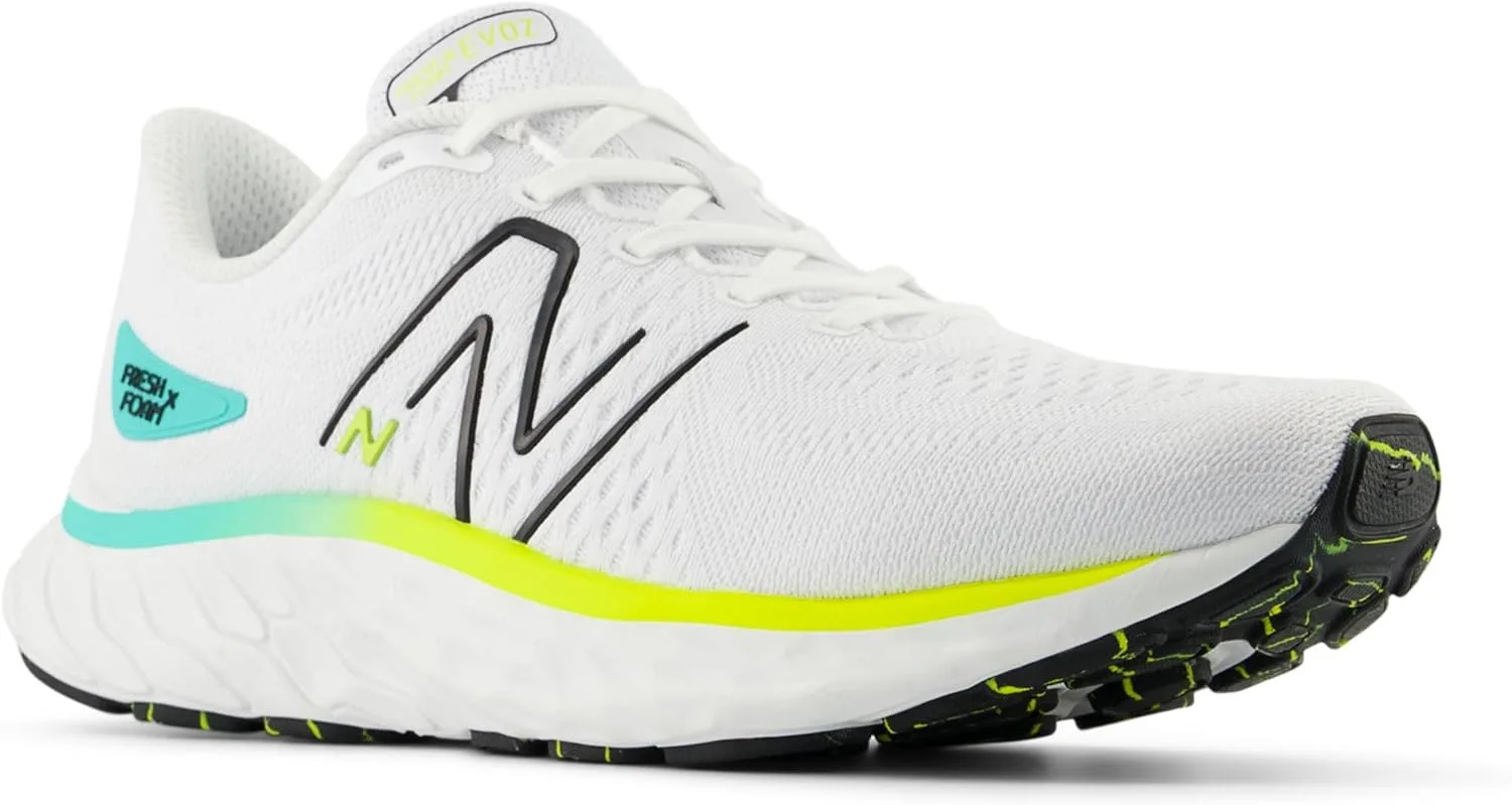 Мужские кроссовки New Balance Evoz, белый/черный — фото 2