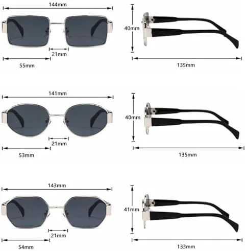 

Ретро-солнцезащитные очки для женщин, модные панк-очки, темно-зеленые, с защитой от УФ-излучения UV400, трендовые солнцезащитные очки для мужчин MTZJH, Silver Grey 1