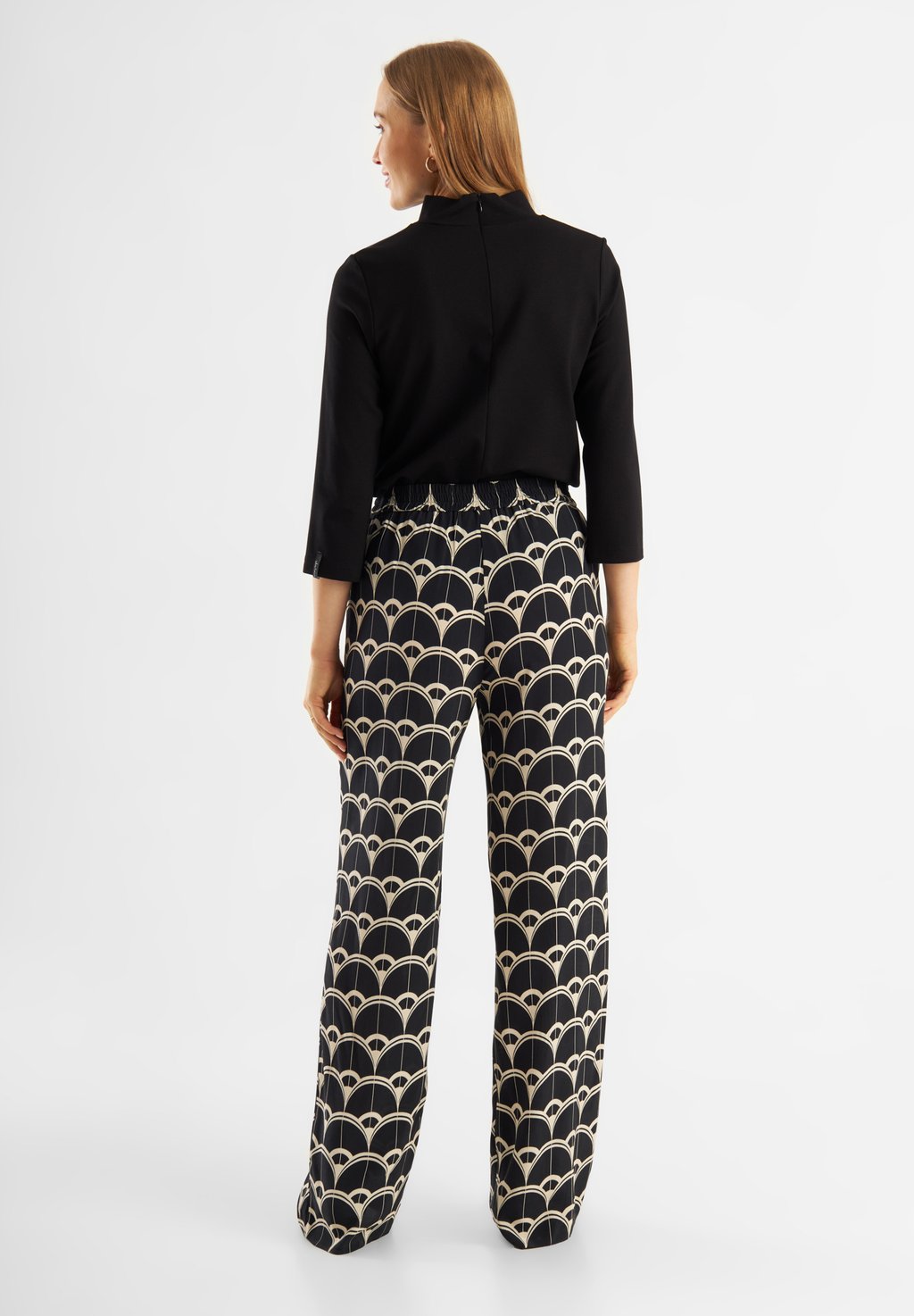 

Брюки PRINTED RELAXED WIDE Jascha Stockholm, синий