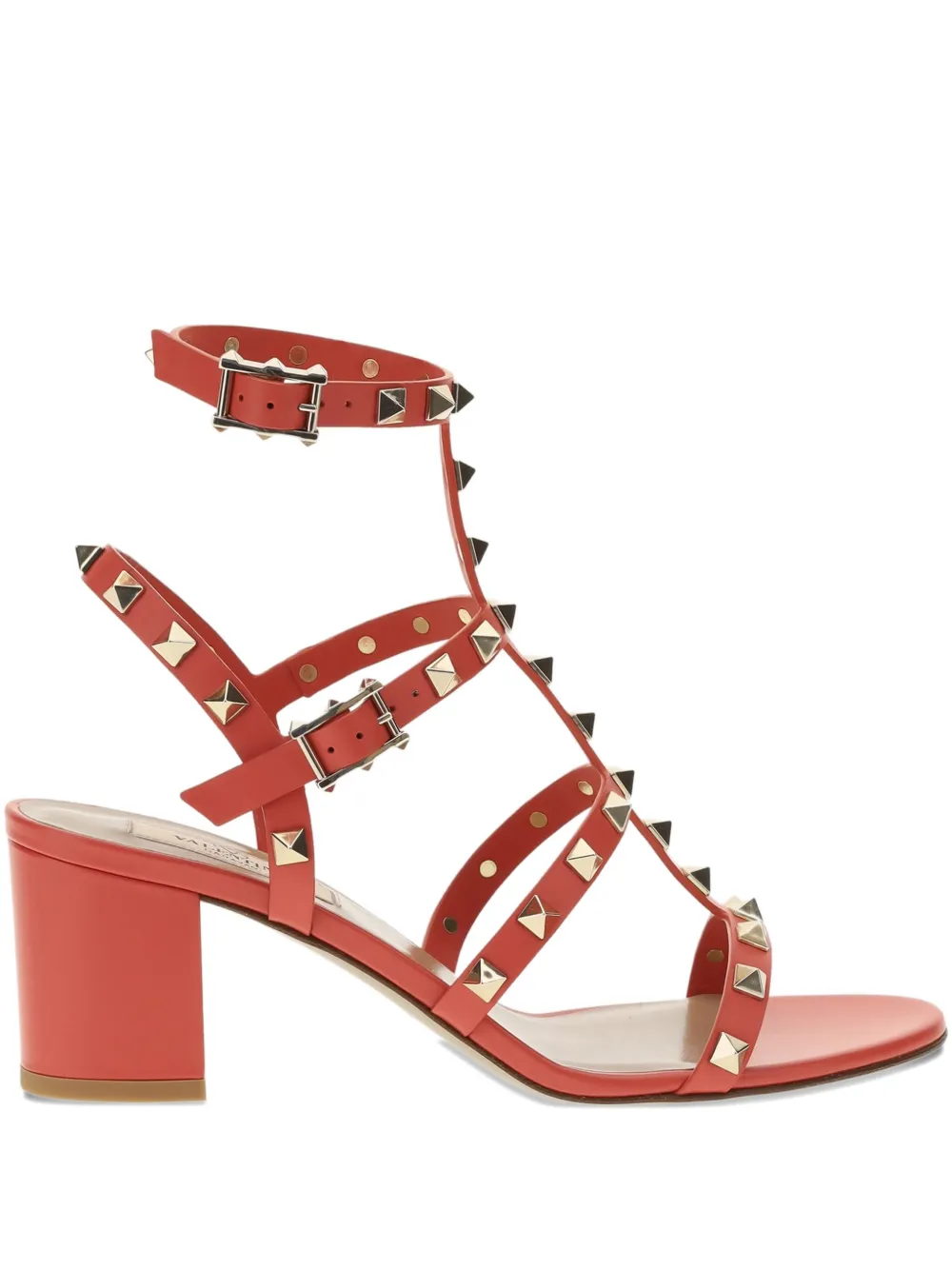 Сандалии Rockstud VALENTINO GARAVANI, красный