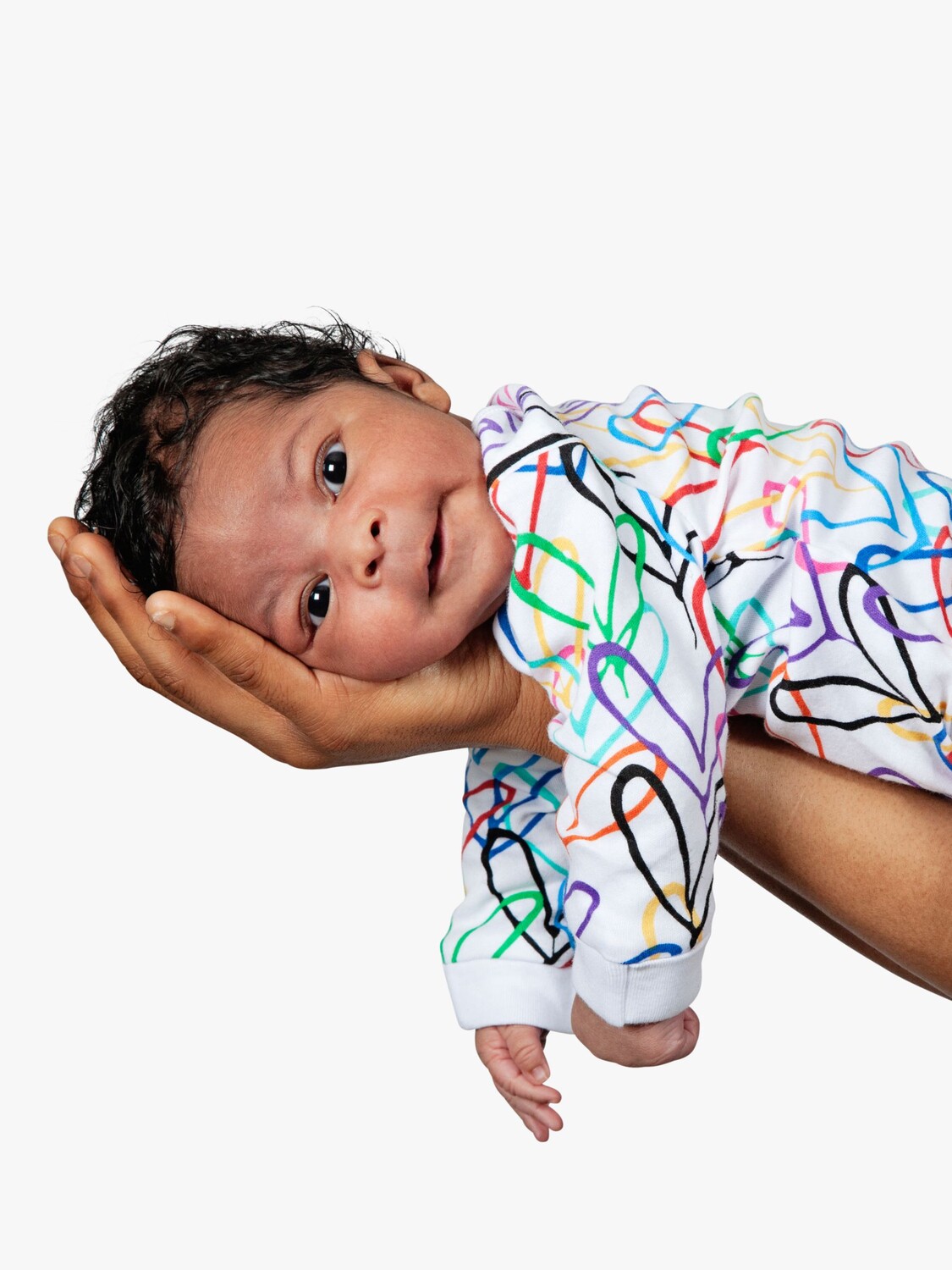 Подарочный набор боди From Babies with Love Baby #Lovewall, нейтральный цвет — фото 3