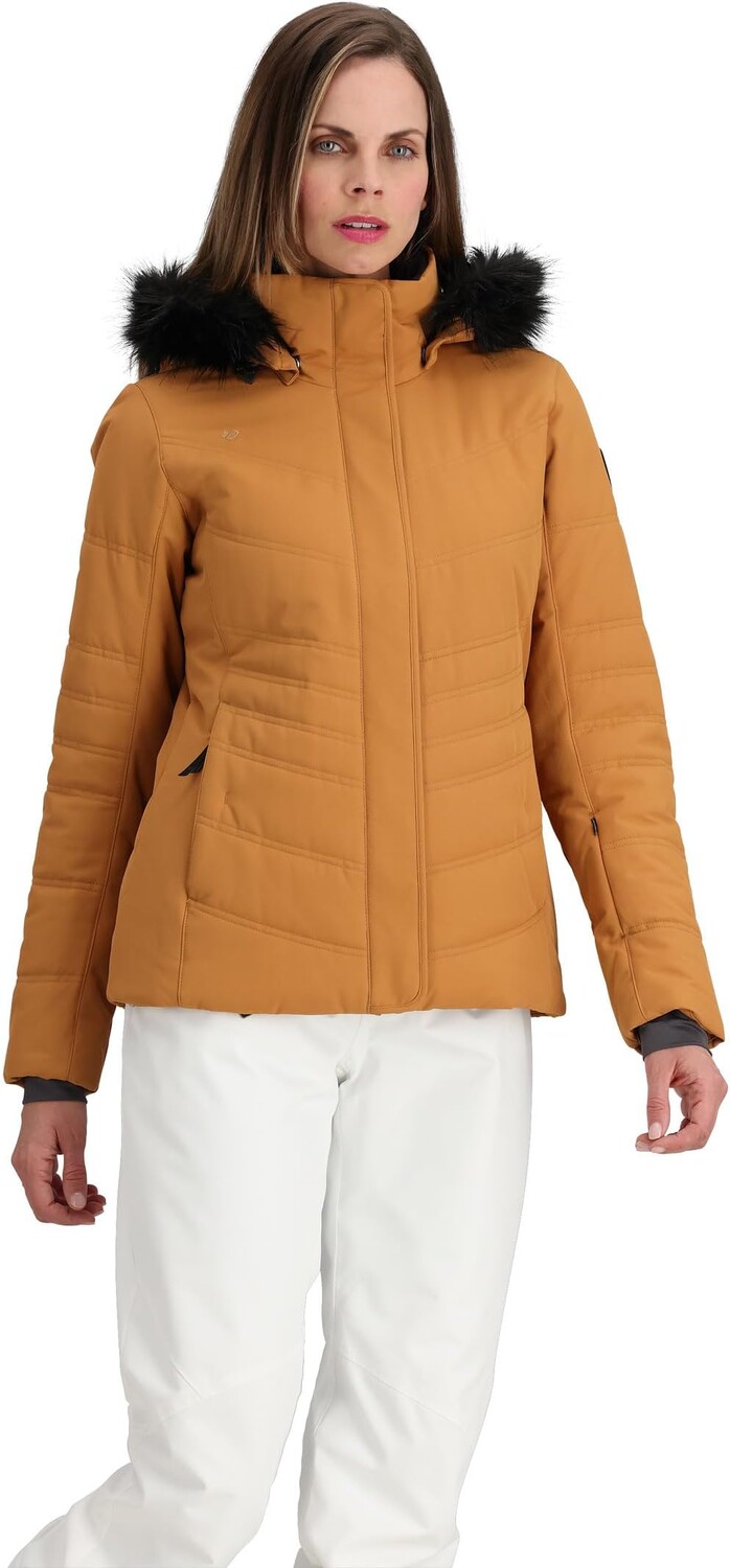 

Куртка Petite Tuscany II Jacket Obermeyer, цвет Brown Sugar