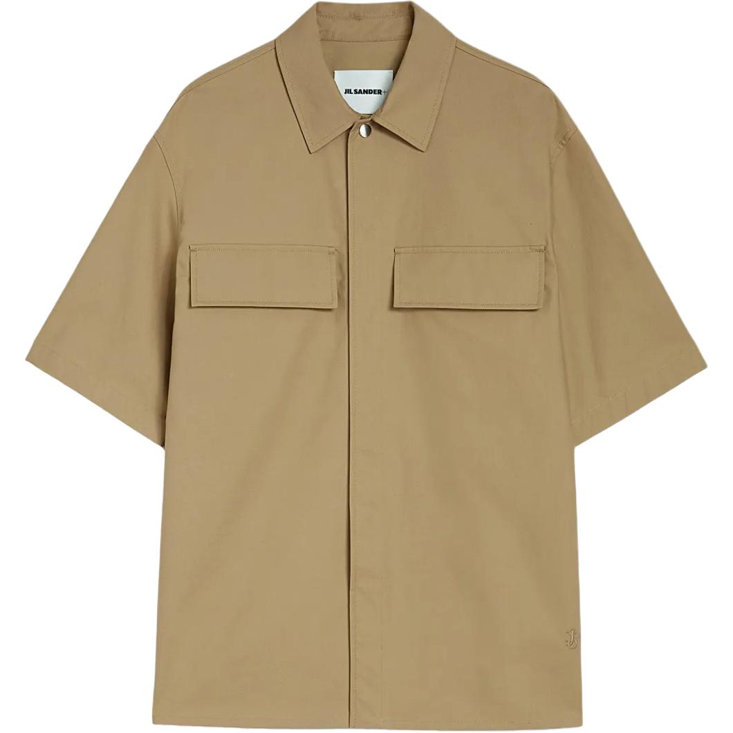 

Рубашка с клапанами на карманах JIL SANDER, светло коричневый