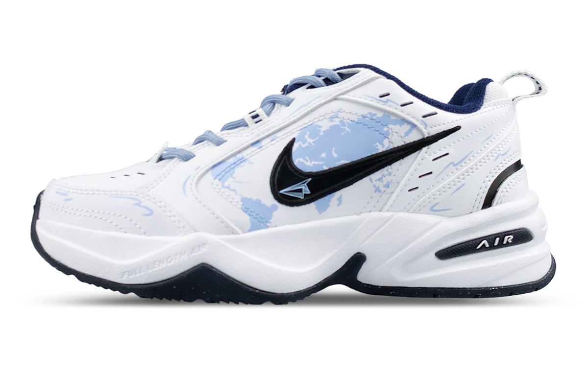 

Nike Кроссовки Air Monarch 4 Slip Resistant Low Top Chunky, мужские, белые