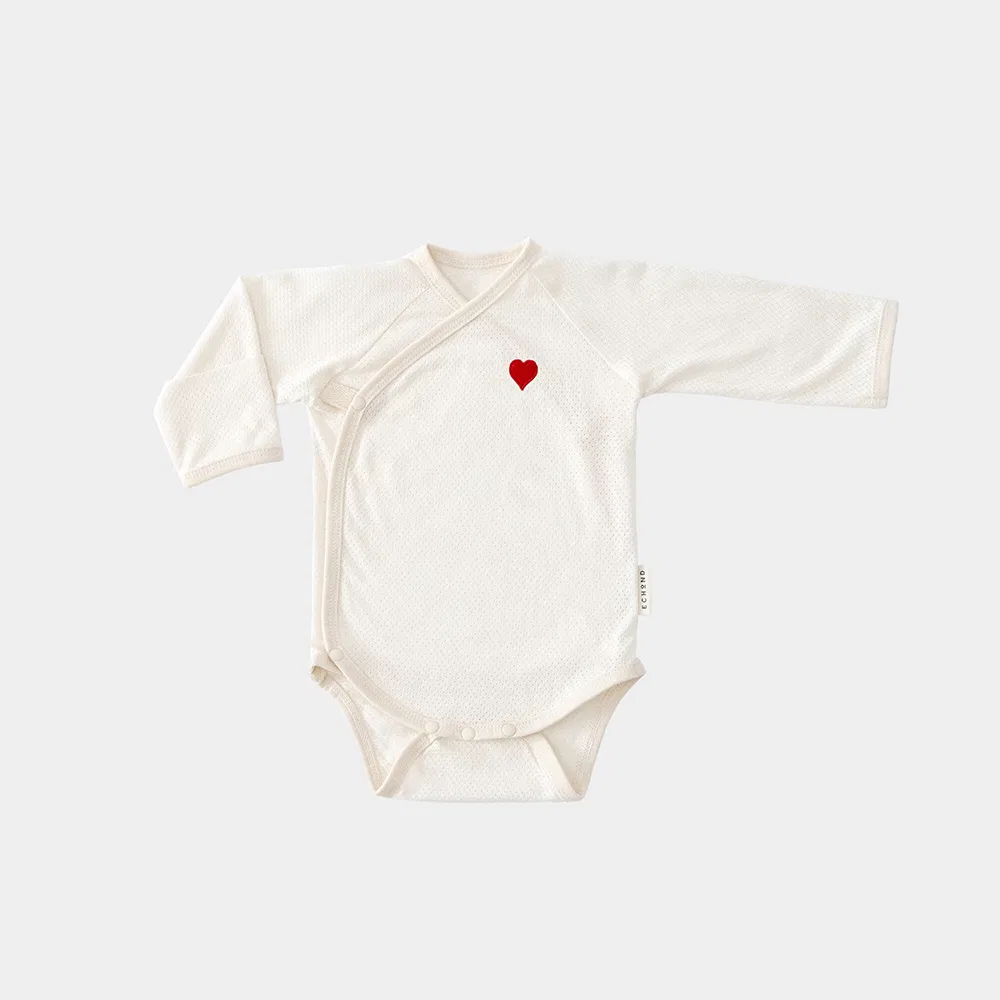 Детский боди-комбинезон Bamboo Benet Suit кремовый от Echond