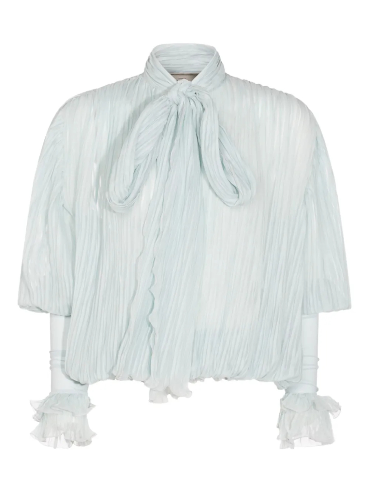 

Шелковая блузка Blumarine, зеленый