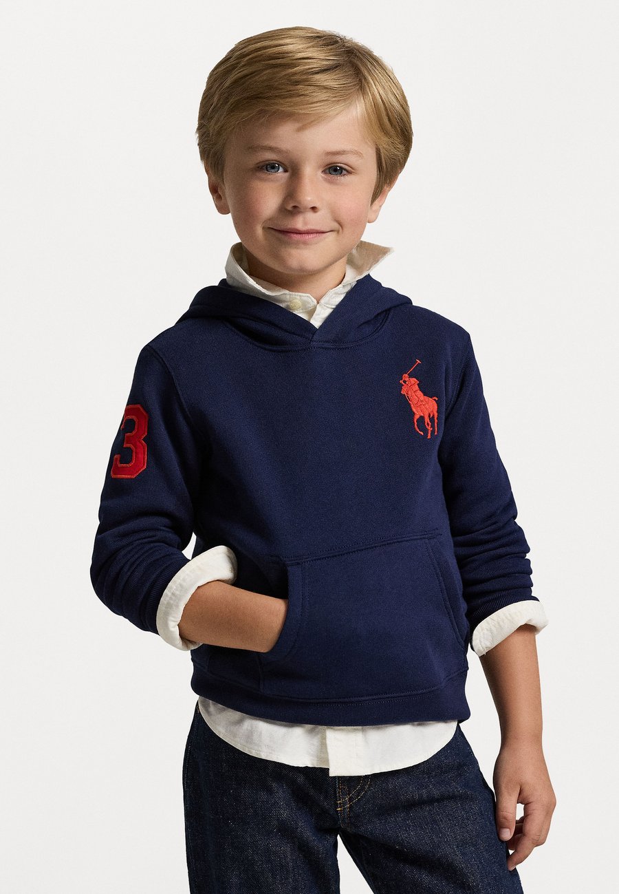 

Худи Polo Ralph Lauren BIG PONY FLEECE HOODIE UNISEX, Refined Navy/Dark Blue