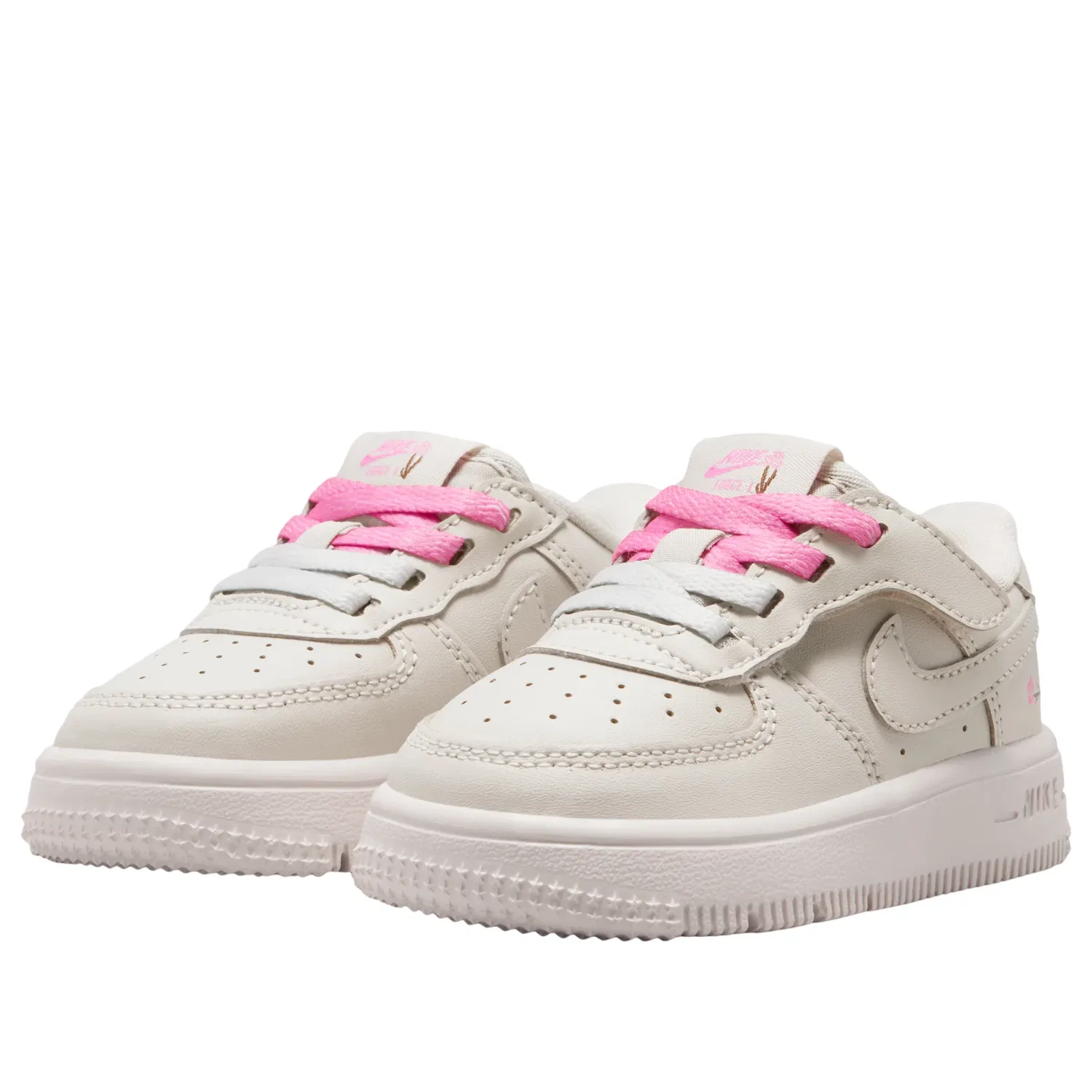 Кроссовки Nike Air Force 1 Low EasyOn 'Light Bone Playful Pink' IR6945-001, бежевый — фото 3