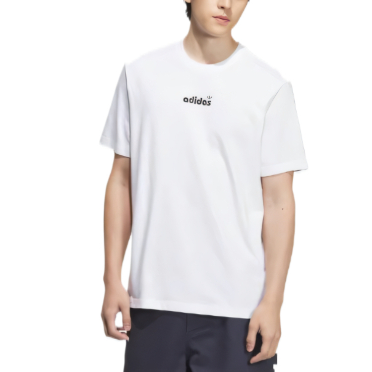 

Adidas Originals Футболка мужская белая, Белый, Adidas Originals Футболка мужская белая